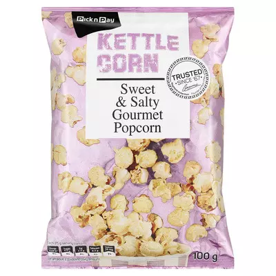 PnP Sweet Salty Gourmet Popcorn 100g PnP Sweet Salty Gourmet Popcorn 100g
