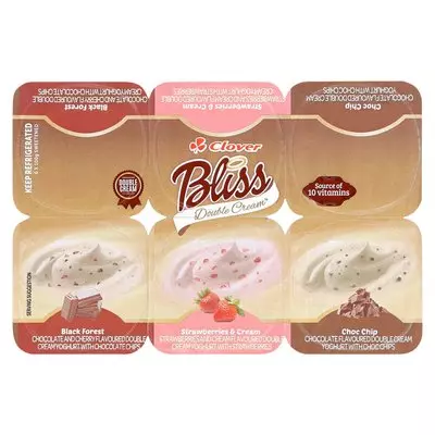Clover Bliss Double Cream Multi Pack 6 Pack