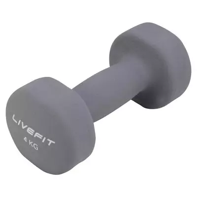 Livefit Soft Touch Dumbell 4kg Livefit Soft Touch Dumbell 4kg