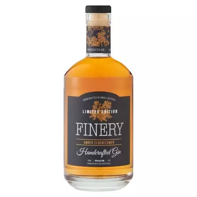 Finery Amber Elderflower Gin 750ml Finery Amber Elderflower Gin 750ml