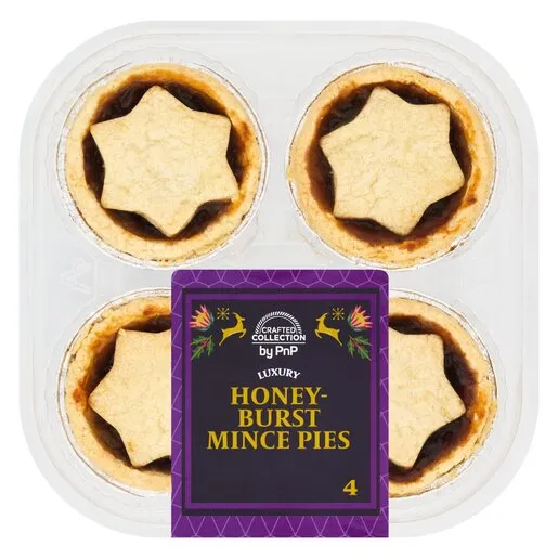 PnP Honey Burst Mince Pies 4s