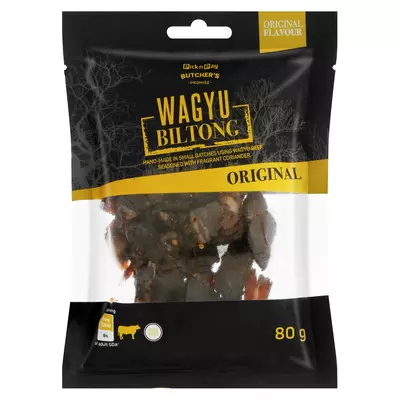 PnP Wagyu Sliced Biltong 80g PnP Wagyu Sliced Biltong 80g