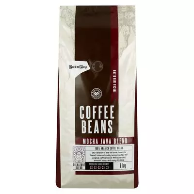 PnP Mocha Java Ground Coffee 1kg PnP Mocha Java Ground Coffee 1kg