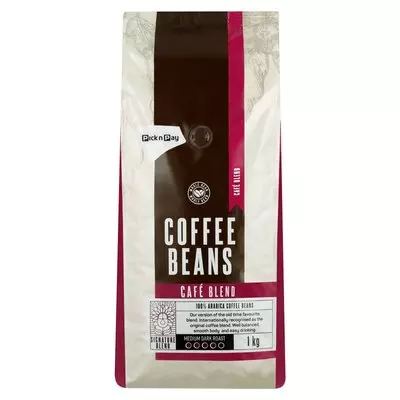 PnP Cafe Blend Beans 1kg
