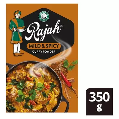 Robertsons Rajah Mild and Spicy Curry Powder 350g Robertsons Rajah Mild and Spicy Curry Powder 350g