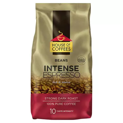 House Of Coffees Intense Espresso 1kg House Of Coffees Intense Espresso 1kg