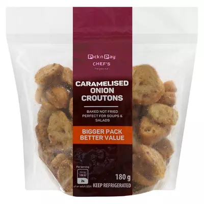 PnP Caramelised Onion Croutons 180g