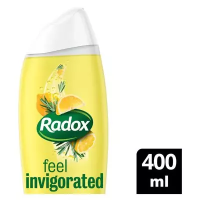Radox Feel Invigorated Lemon and Rosemary Body Wash 400ml