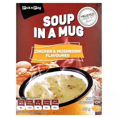 PnP Chicken & Mushroom Soup 80g