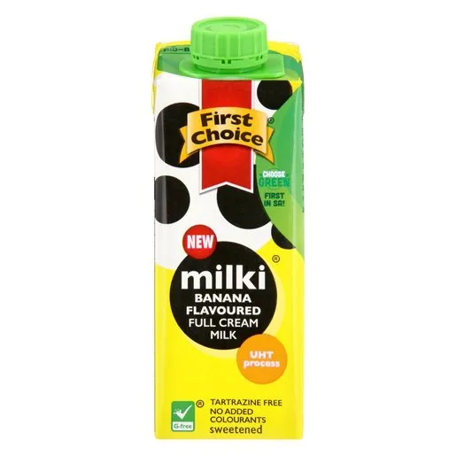 First Choice Banana Milk 250ml First Choice Banana Milk 250ml