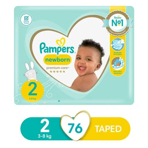 Pampers Premium Care Size 2 76ea