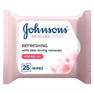 Johnson's Micellar Normal Skin Face Wipe 25ea Johnson's Micellar Normal Skin Face Wipe 25ea