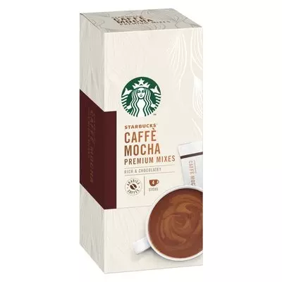 Starbucks® Caffé Mocha Premium Instant Coffee 88g Box of 4x22g sticks