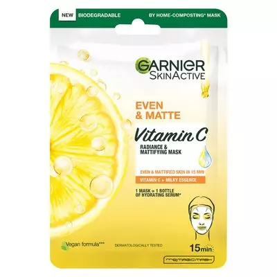 Garnier Tissue Mask Skin Active Even & Matt 30ml