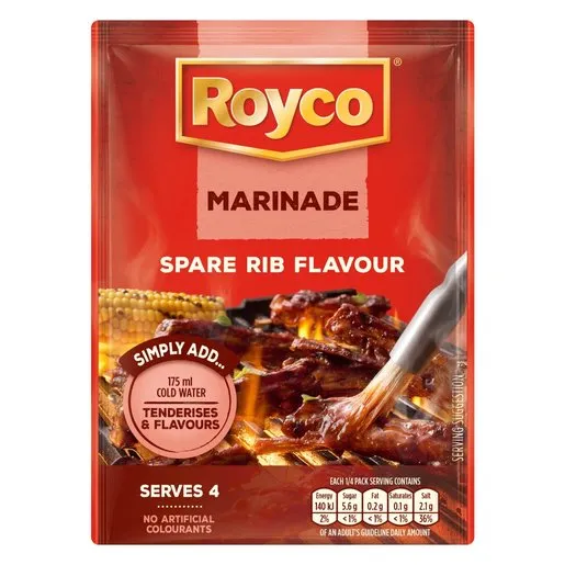 Royco Dry Marinade Spare Rib 39g Royco Dry Marinade Spare Rib 39g