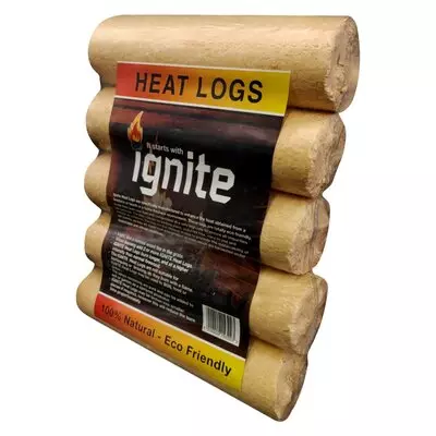Ignite Eco Heat Log For Fireplace
