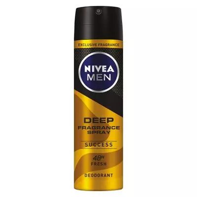 Nivea Men Deep Fragrance Success Body Spray 150ml Nivea Men Deep Fragrance Success Body Spray 150ml