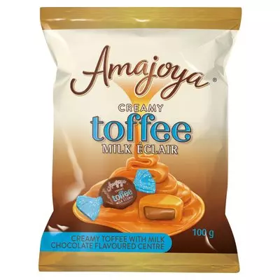 Amajoya Creamy Toffee Eclair 100g Amajoya Creamy Toffee Eclair 100g