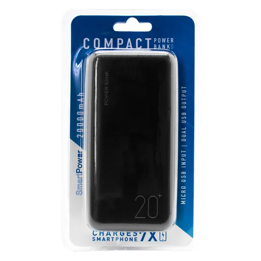 Smartpower 20K Fast Charging Powerbank Black