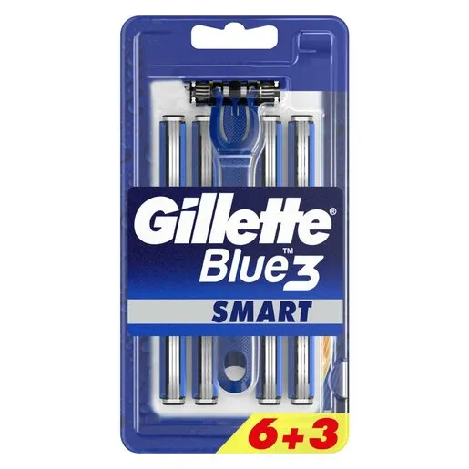 Gillette Blue111 Razor + 8 Blades Smart