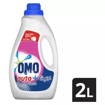 OMO Stain Removal Auto Washing Liquid Detergent with Comfort Freshness 2L x 6 OMO Stain Removal Auto Washing Liquid Detergent with Comfort Freshness 2L x 6