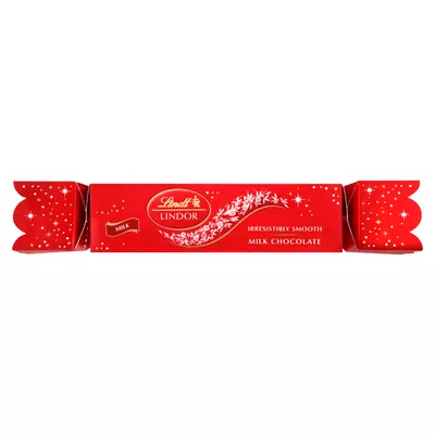 Lindor Choc Novelty Milk Cracker 87.5g Lindor Choc Novelty Milk Cracker 87.5g