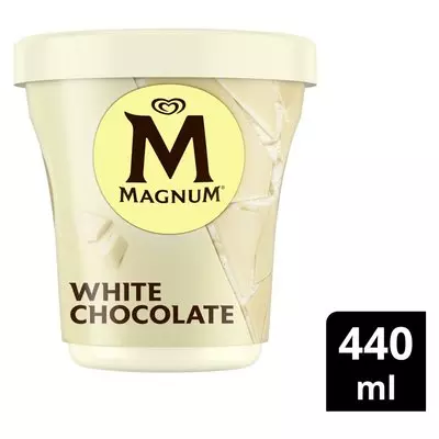 Ola Magnum White Chocolate Ice Cream 440ml
