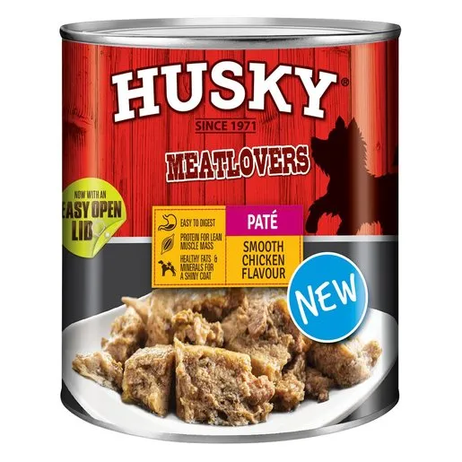 Huskey Wet Dog Food Chicken Flavour 775g