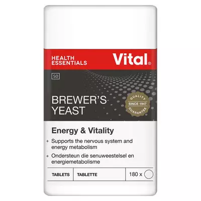 Vital Brewers Yeast Tablets 180s Vital Brewers Yeast Tablets 180s