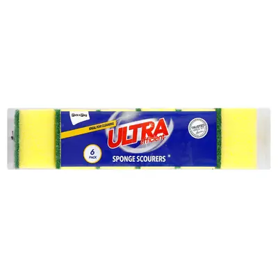 PnP Ultra Regular Sponges 6 Pack