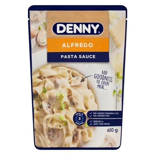 Denny Alfredo Pasta Sauce 400ml Denny Alfredo Pasta Sauce 400ml