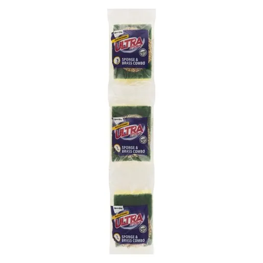 PnP Ultra Sponge & Brass Combo 3 Pack