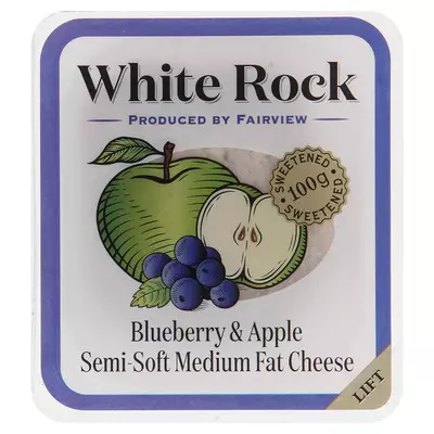 Fairview White Rock Blueberry & Apple 100g Fairview White Rock Blueberry & Apple 100g