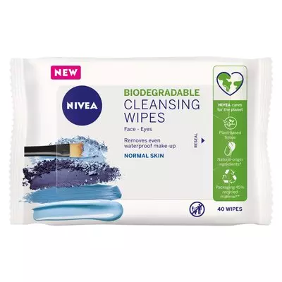 Nivea Daily Essentials Normal Cleansing Wipe 40 Pack