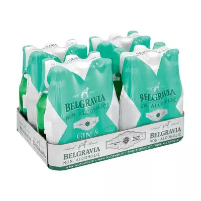 Belgravia Gin & Dry Lemon Non-Alcoholic NRB 275ml x 24 Belgravia Gin & Dry Lemon Non-Alcoholic NRB 275ml x 24
