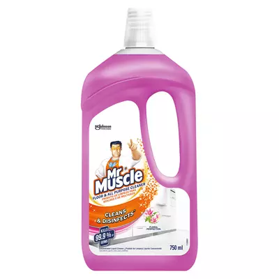 Mr Muscle Floor & All Purpose Cleaner Floral 750ml Mr Muscle Floor & All Purpose Cleaner Floral 750ml