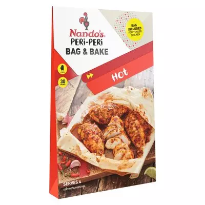 Nando's Bag N Bake Peri Peri Hot 20g