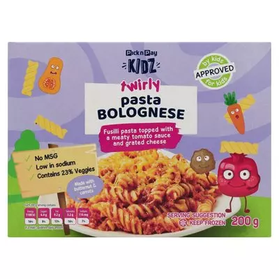 PnP Kids Pasta Bolognaise 200g PnP Kids Pasta Bolognaise 200g