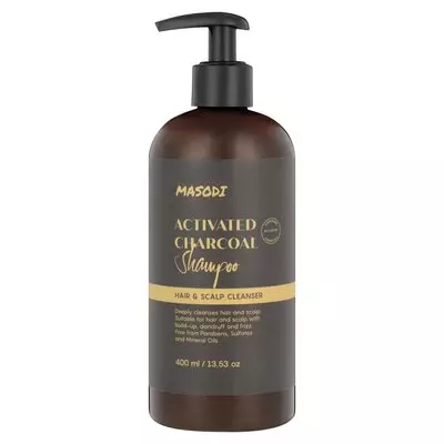 Masodi Organics Activated Charcoal Shampoo 400ml