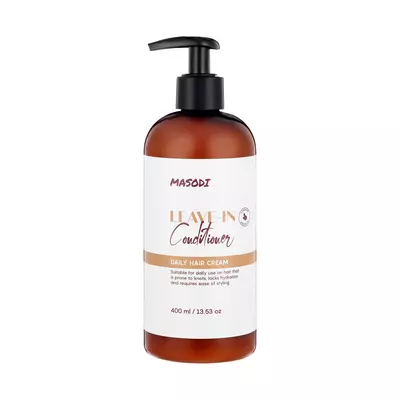 Masodi Organics Leave-In Conditioner 400ml