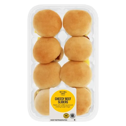 PnP Cheesy Beef Sliders 8 Pack PnP Cheesy Beef Sliders 8 Pack