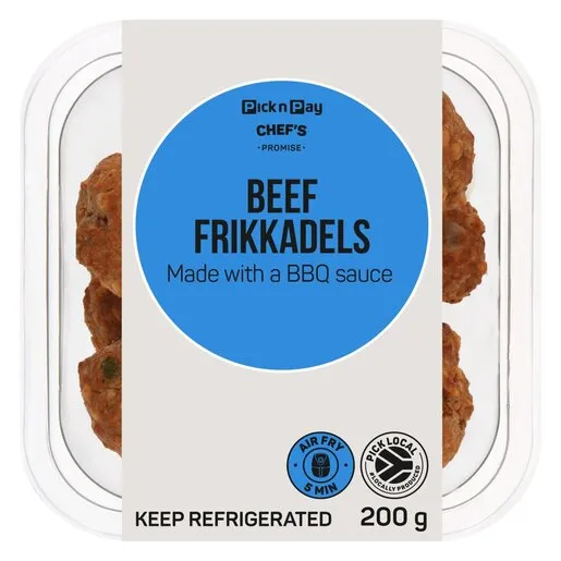 PnP Beef Frikkadels 200g PnP Beef Frikkadels 200g