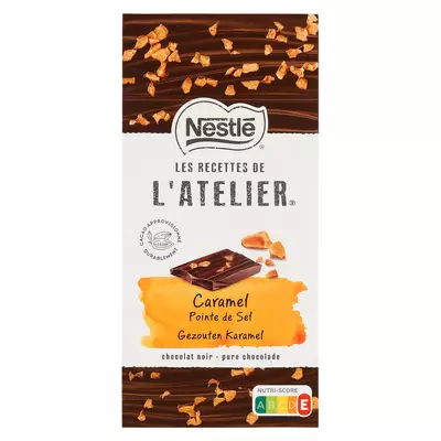 Nestlé L'atelier Dark Caramel Chocolate 115g