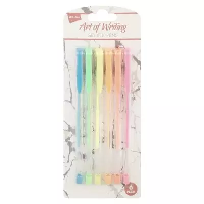 PnP Trend Pastel Gel Pens 6 Pack