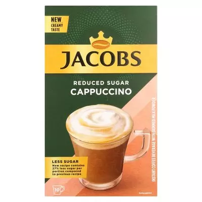 Jacobs Cappuccino Reduced Sugar nt Cappuccino Stick 11.1g x 10 Jacobs Cappuccino Reduced Sugar nt Cappuccino Stick 11.1g x 10