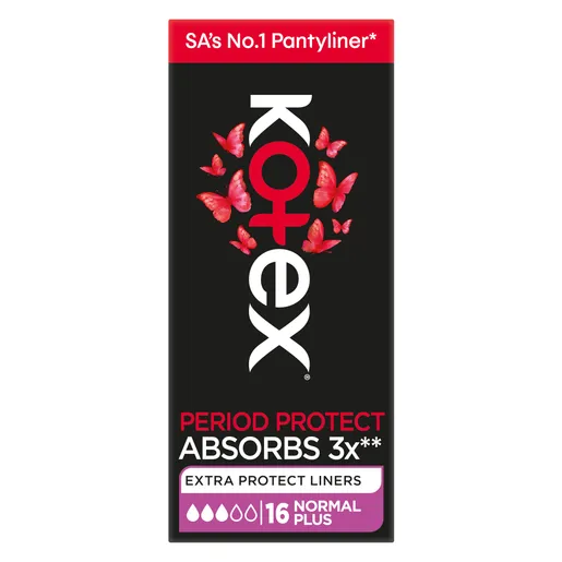 Kotex Period Protect - Normal Plus 16 Pack Scented Kotex Period Protect - Normal Plus 16 Pack Scented
