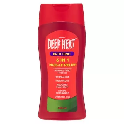 Deep Heat Bath Tonic Regular 250ml Deep Heat Bath Tonic Regular 250ml