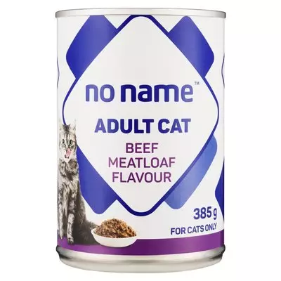 No Name Adult Cat Beef Meatloaf 385g