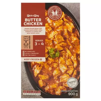 PnP Frozen Butter Chicken 900g PnP Frozen Butter Chicken 900g