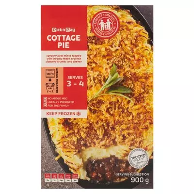 PnP Frozen Cottage Pie 900g